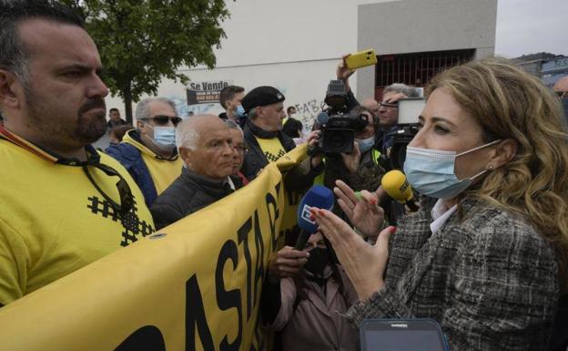 Raquel Sánchez anuncia que las obras de soterramiento de Langreo empezarán «en meses»