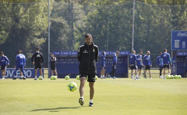 Real Oviedo | Ziganda: «De puertas para adentro seguimos centrados en mejorar»