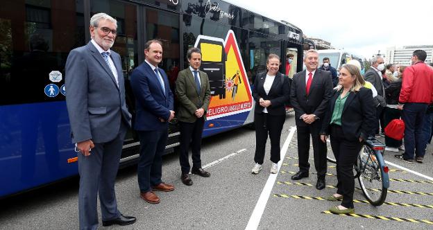 Los buses incluirán sistemas de visión de 360 grados para evitar accidentes en ángulos muertos