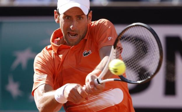 Djokovic reina en Roma pensando en París