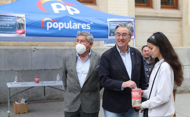 El PP de Gijón hace un llamamiento a sumarse a la «causa justa» de Stop Muro