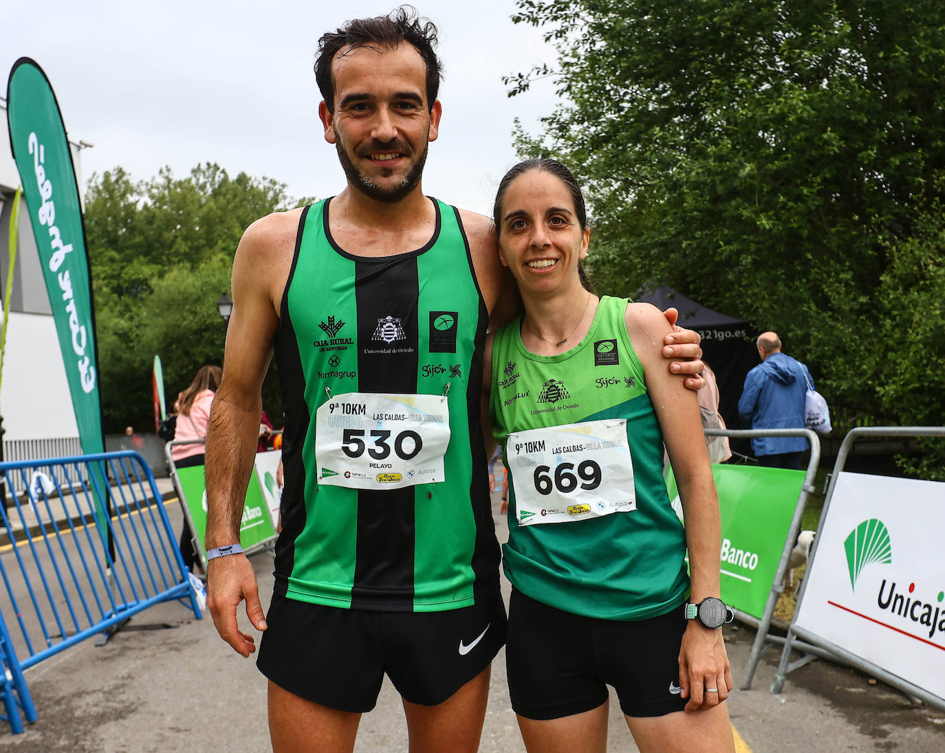 Pelayo Fernández y María Suárez dominan en los 10K Oviedo-Las Caldas