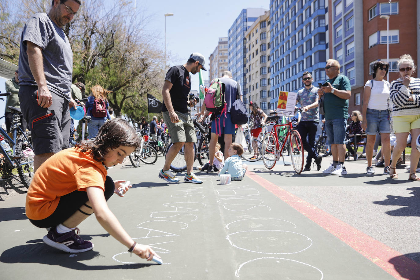 «Menos coches y más 'cascayu'»