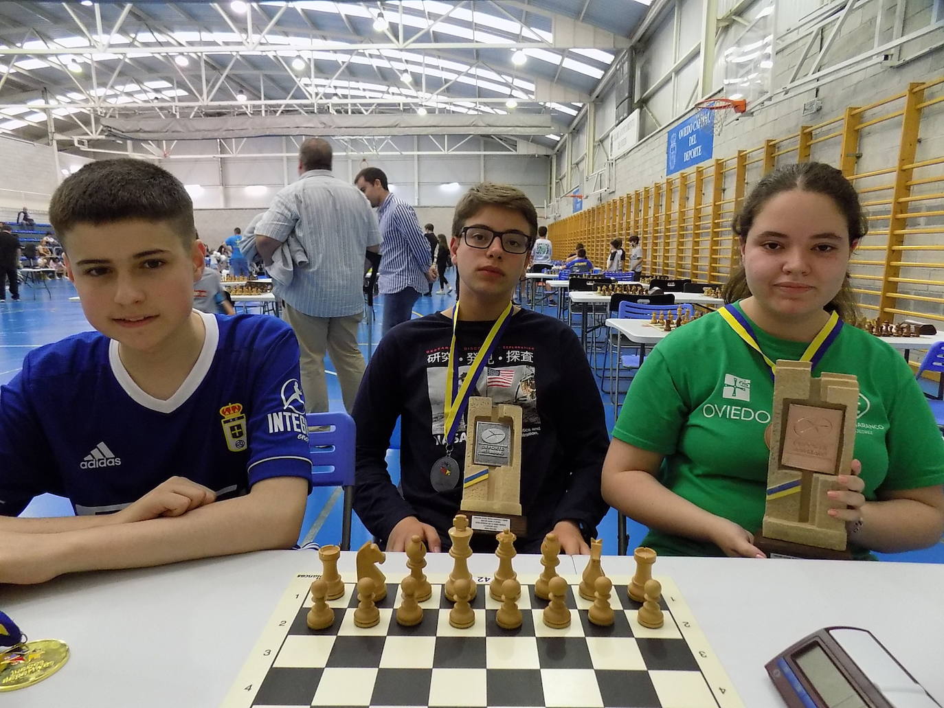 Los resultados de la final de ajedrez de los juegos escolares de Asturias