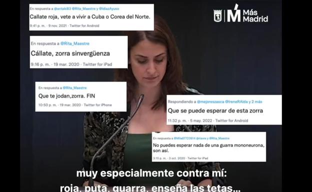 La respuesta de Rita Maestre a quienes la llaman «zorra»