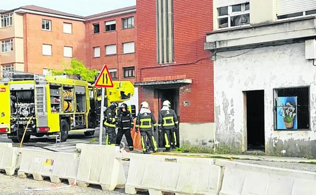 Susto en un edificio de Lugones