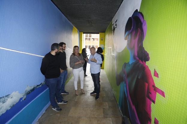 Nuevos murales para regenerar Langreo