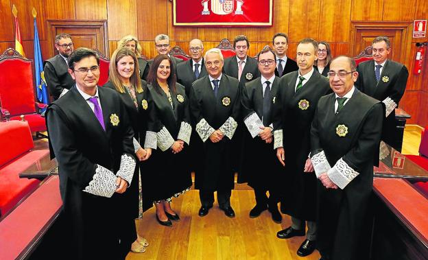 El TSJA suma tres nuevos magistrados en los órganos judiciales de Asturias