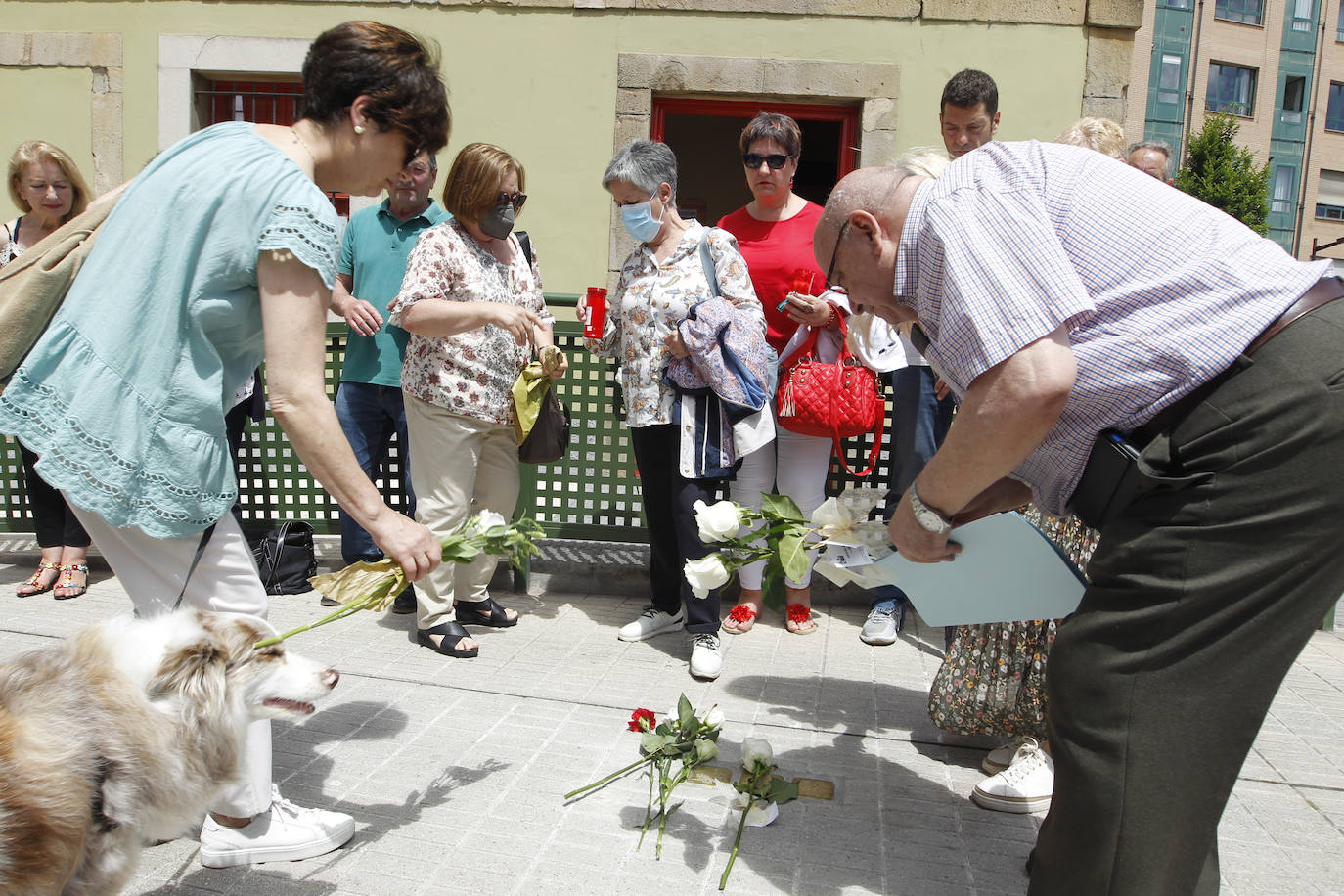 Homenaje en Gijón a 34 deportados durante la Guerra Civil