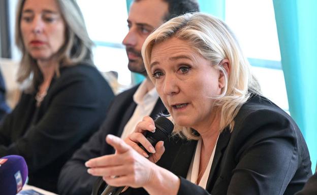 Le Pen, relegada a un segundo plano en las legislativas francesas