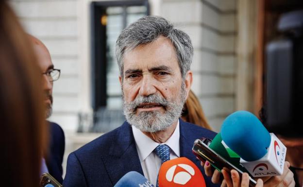 Lesmes urge a PSOE y PP a renovar al Poder Judicial «antes del verano»