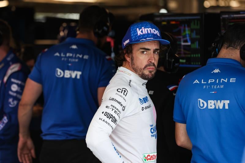 Fernando Alonso: «Mi intención es seguir un par de años más, pero en verano hablaré»