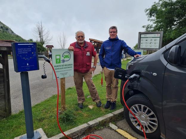 El transporte eléctrico llega a los Lagos de Covadonga
