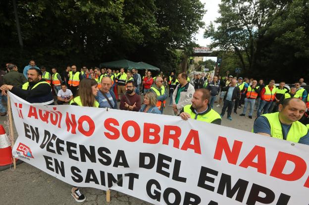 La huelga en Saint-Gobain impide aplicar el ERTE al no haber acuerdo entre dirección y sindicatos