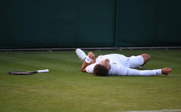 Pablo Carreño se rompe en su debut en Wimbledon