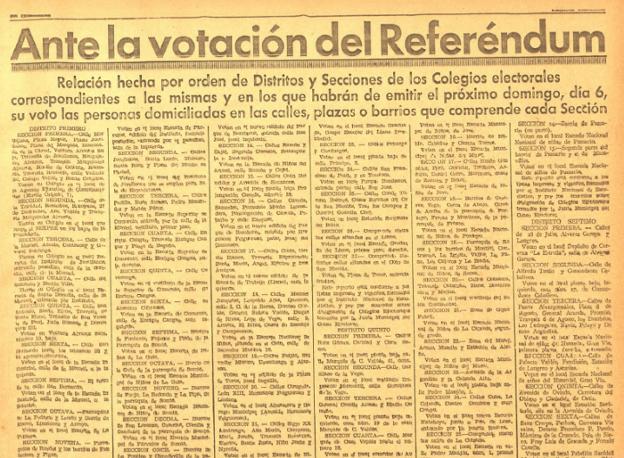 Colegios para un referéndum