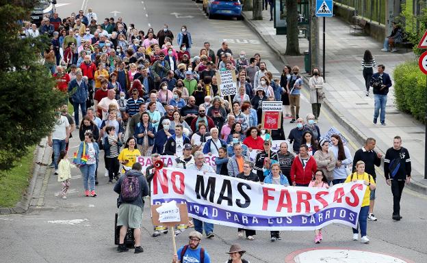 Ventanielles sale a la calle para pedir «mejoras ante el abandono del barrio»