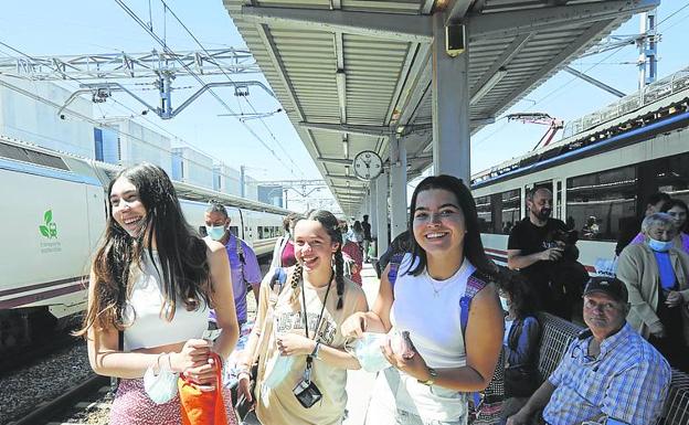 Ucrania estrena el tren playero