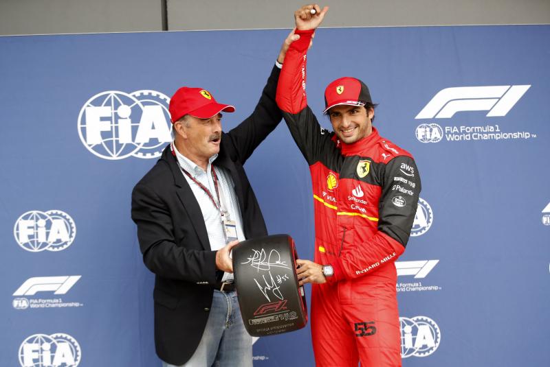 Histórica primera pole de Carlos Sainz