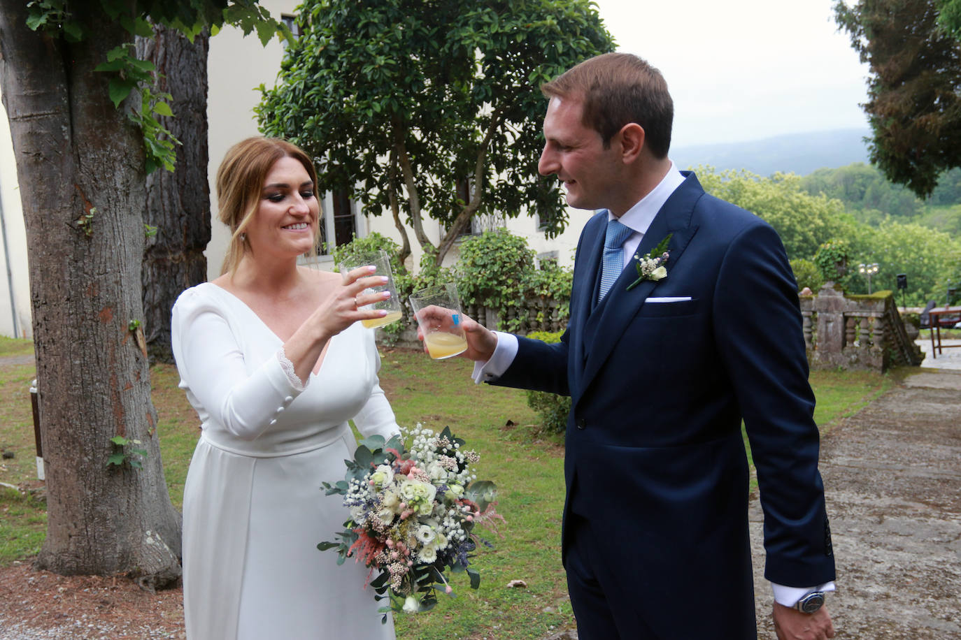 Adrián Pumares y Silvia Rodríguez se dan el 'sí, quiero'