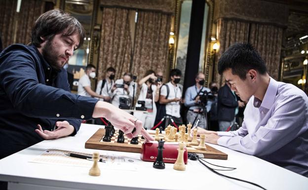 Radiábov acabó con las opciones de Ding