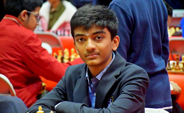 Gukésh, estrella del Ciudad de Gijón