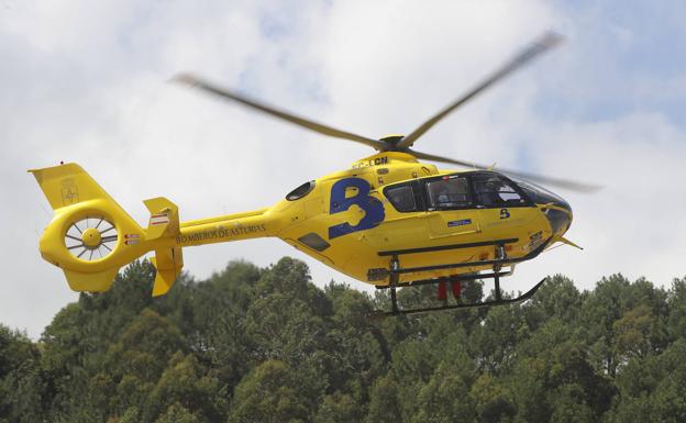 Fallece un hombre en Blimea al volcar con su tractor