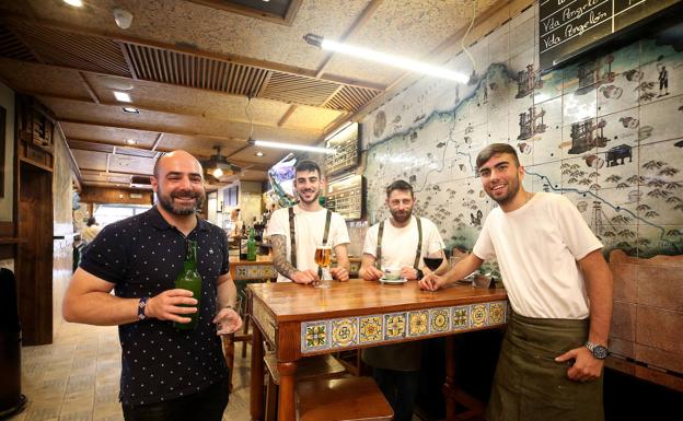 La inflación obliga a subir 30 céntimos el precio de la sidra con «buena aceptación»