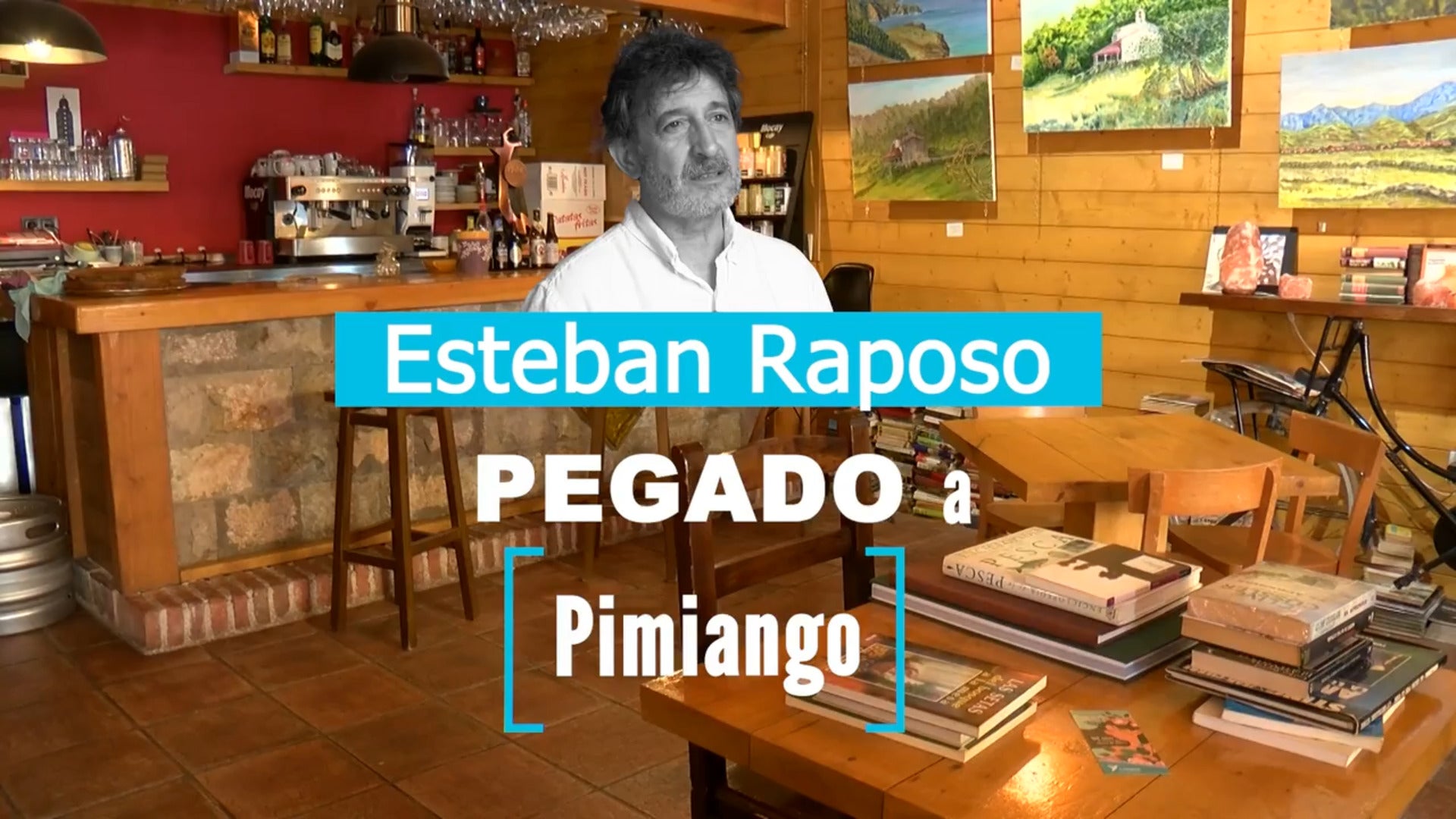 Esteban Raposo pegado a Pimiango