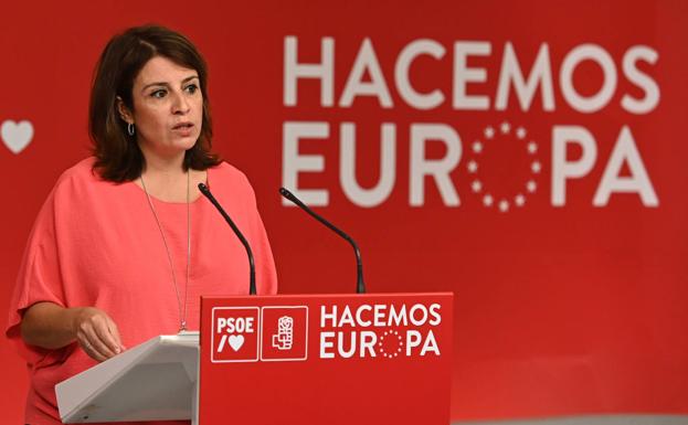 La dimisión de Adriana Lastra facilita a Pedro Sánchez la remodelación de la ejecutiva del PSOE
