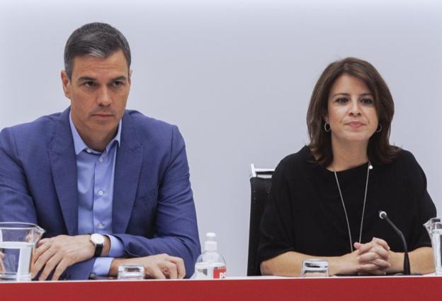 Adriana Lastra, un adiós que abre un cambio en el PSOE
