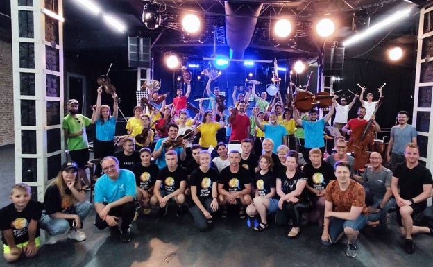 La OCAS, en el corazón de Ucrania: susto por las alarmas de ataque aéreo y dos conciertos en Leópolis