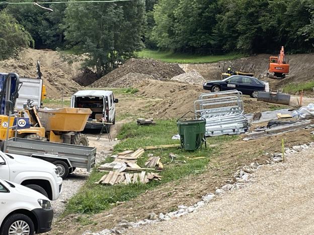 El futuro camping de Villamorey empieza a tomar forma