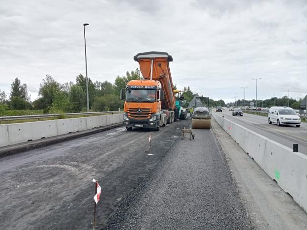 Los usuarios de la 'Y' circularán sobre el nuevo firme en otoño