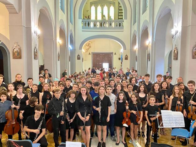 Exhibición de piano en La Arena