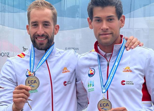 Miguel Llorens y Alberto Plaza, campeones de Europa