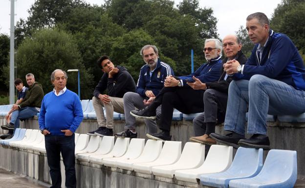 Jesús Martínez y Martín Peláez, espectadores de lujo en El Requexón