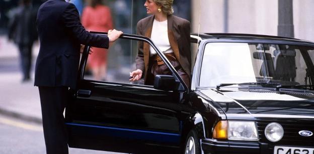 El Ford Escort de Lady Di, a subasta