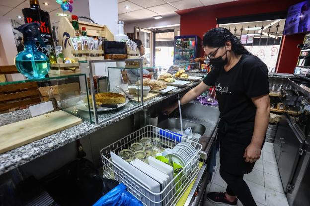 «Ya tenemos agua después de lo mal que lo pasé con el corte»