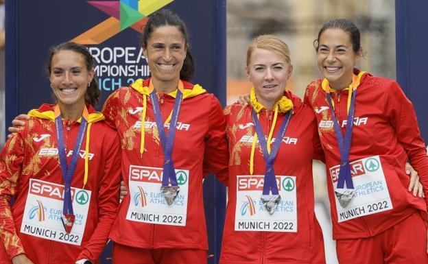 Doble medalla de España en maratón en el Europeo de Múnich