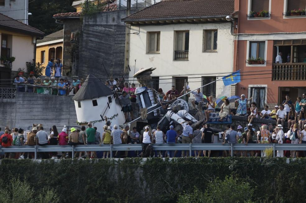 La fiesta resurge en el río Nalón