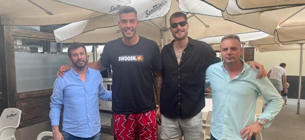 Los hermanos Hernangómez disfrutan de Asturias