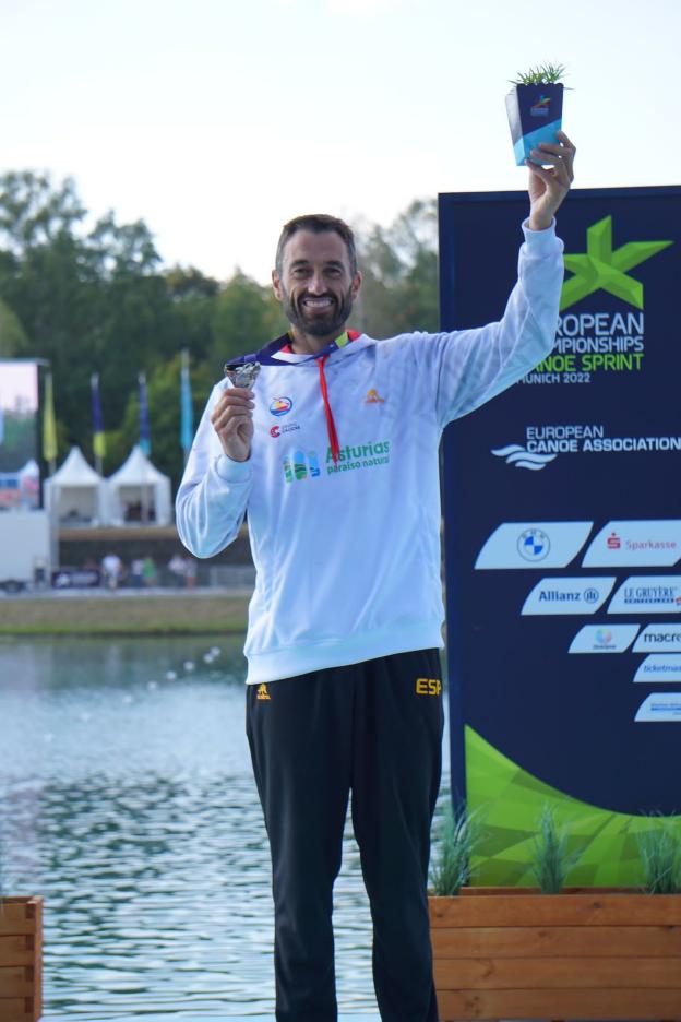 Walter Bouzán se proclama subcampeón de Europa en Múnich