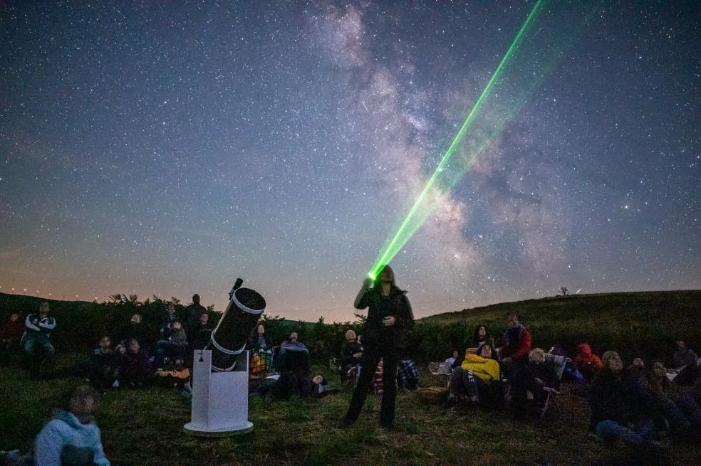 Allande, pionero del astroturismo en el Norte de España