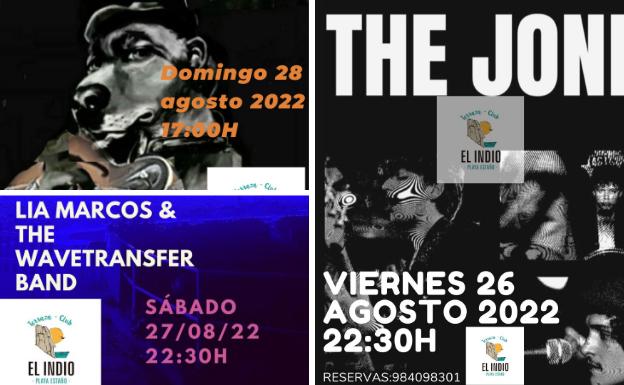 Mezcla de 'rock n' roll', 'soul asturiano' y 'blues' en El Indio Terraza Club