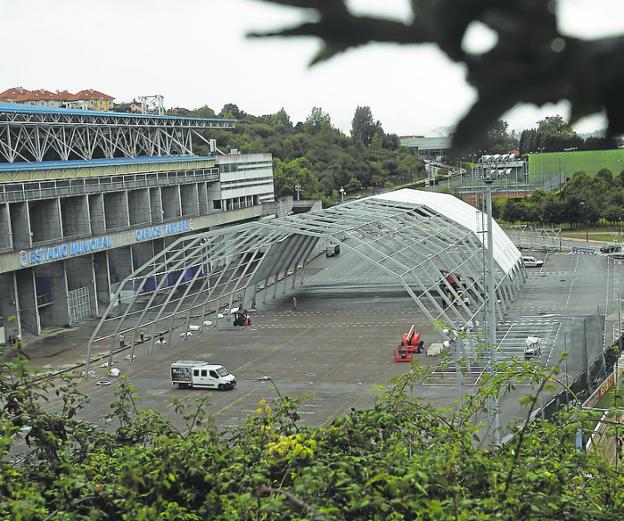 Germán Vizcaíno instalará las casetas del mercadillo de artesanía de San Mateo