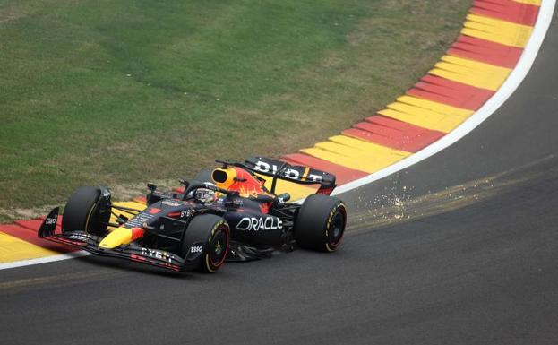 Verstappen mete miedo de inicio en el renovado Spa