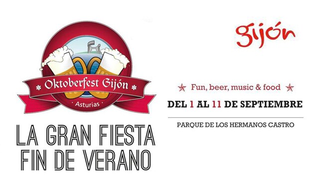 El Oktoberfest se celebrará en Gijón del 1 al 11 de septiembre | El Comercio