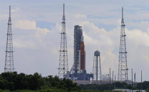 La misión Artemisa 1 suspende su despegue por un problema técnico en un motor del cohete