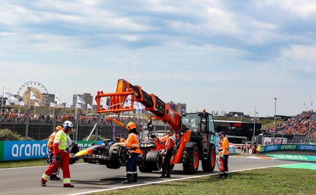 Viernes de dolores para Verstappen